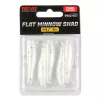 Reiva Flat Minnow Shad Pearl White 5cm 1,3gr Plastic Lure 5pcs