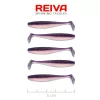 Reiva Flat Minnow Shad Purple Pearl 5cm 1,3gr Plastic Lure 5pcs