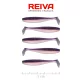 Reiva Flat Minnow Shad Purple Pearl 5cm 1,3gr Plastic Lure 5pcs