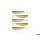 Reiva Flat Minnow Shad 10cm 4pcs/pack (Black-White-Orange) soft bait