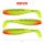 Reiva Flat Minnow shad 12,5cm 3db/cs (Green-Red Flitter) Plastic bait