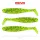 Reiva Flat Minnow shad 12.5cm 3pcs/pack (Green Glitter) Plastic lure