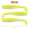 Reiva Flat Minnow shad 12,5cm 3db/cs (Yellow-Silver) Plastic bait