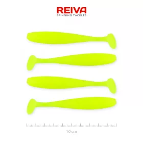 Reiva Flash Shad 10cm 4pcs/pack Plastic lure