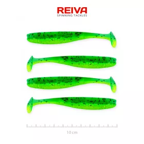Reiva Flash Shad 10cm 4pcs/pack Plastic lure