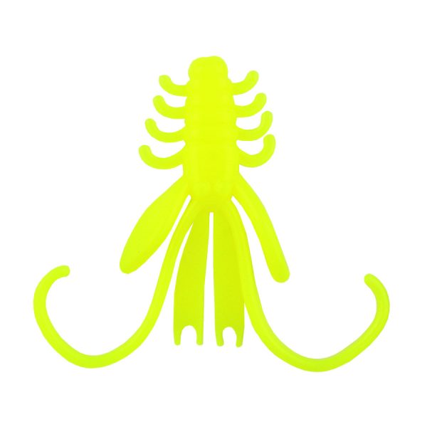 Reiva NYMPH 6cm 12db/cs Fluo Green Plastic bait