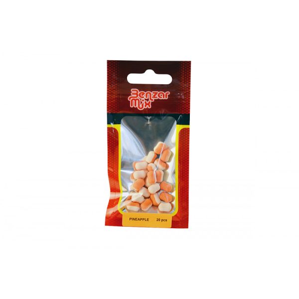 Benzar Mix Instant Wafter Dumbell 8 Mm White Orange-Pineapple