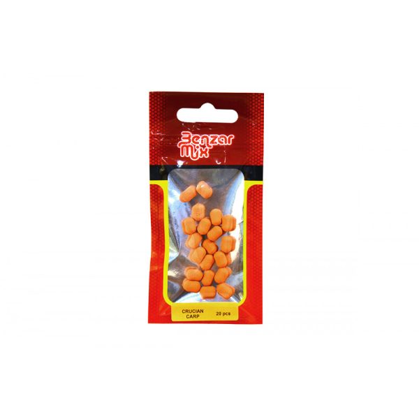 Benzar Mix Instant Wafter Dumbell 8 Mm Orange Carp -Carassius