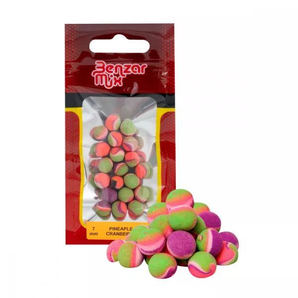 BENZAR MIX INSTANT 4C METHOD POP UP 7MM YELLOW, RED, GREEN, BROWN