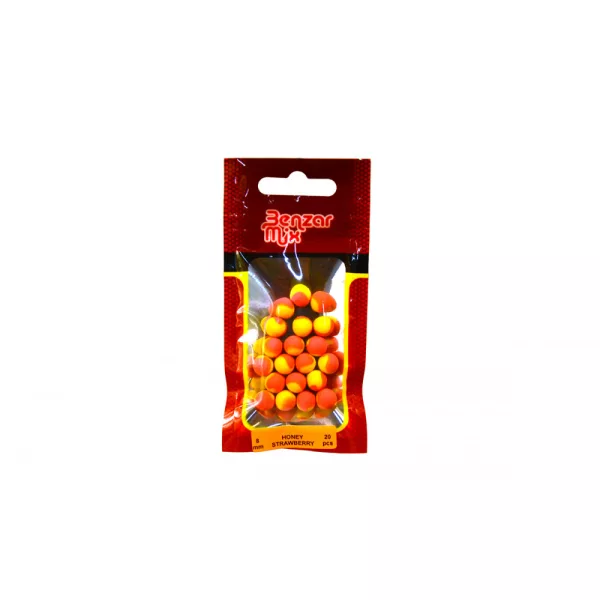 Benzár Mix Instant Bicolor Method Strawberry-Honey 8mm Pop Up 20pcs