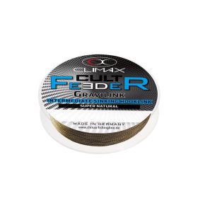   Climax Cult Feeder Braid Gravilink 10m 0.22mm Camou Brown Braided Leader Line