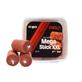 Carp Expert Pro Mega Bombs PVA Sticks Krill PVA Sausage 6pcs