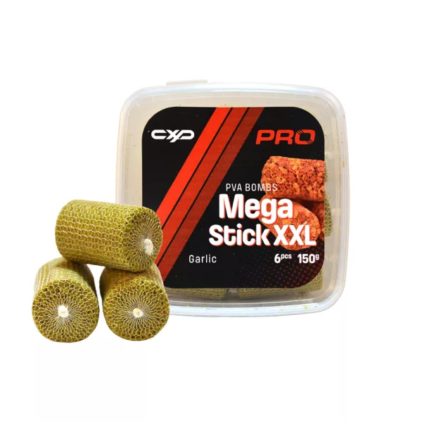 Carp Expert Pro Mega Bombs PVA Sticks Garlic PVA Sausage 6pcs