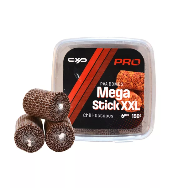 Carp Expert Pro Mega Bombs PVA Sticks Chili-Octopus PVA Sausage 6pcs