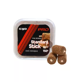   Carp Expert Pro Standard Bombs PVA Sticks Chili-Octopus PVA Sausage 18pcs