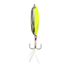 Reiva Willow Spoon 25gr Silver/Yellow Wobbling spoon lure