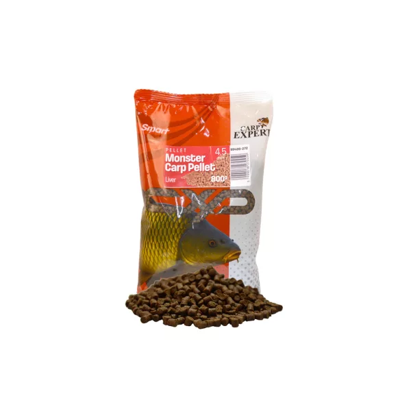 Carp Expert Smart Monster Carp Pellet Liver 4,5mm Feed Pellet 800gr