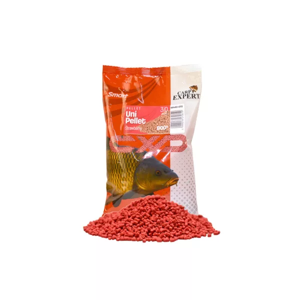 Carp Expert Smart Uni Pellet Strawberry 3mm Feeding Pellet 800gr