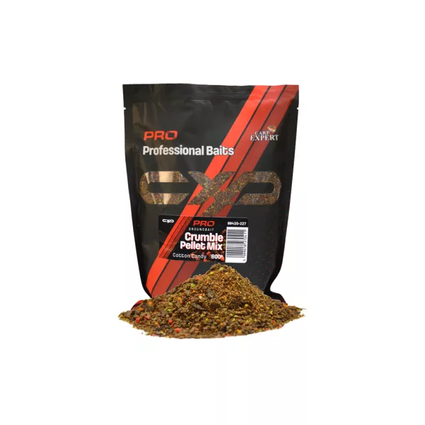 Carp ExpertPro Crumble Pellet Mix Cotton Candy 800gr