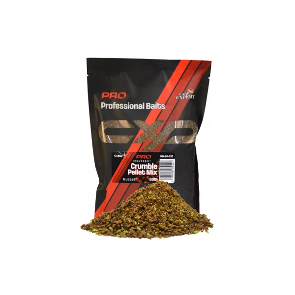 Carp Expert Pro Crumble Pellet Mix Mussel 800gr