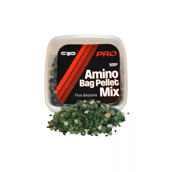 Carp Expert Pro Amino Bag Fluo Green Betaine Pellet Mix 500gr