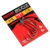 Reiva Offset Worm Big Eye 3/0 Offset Hook 5pcs