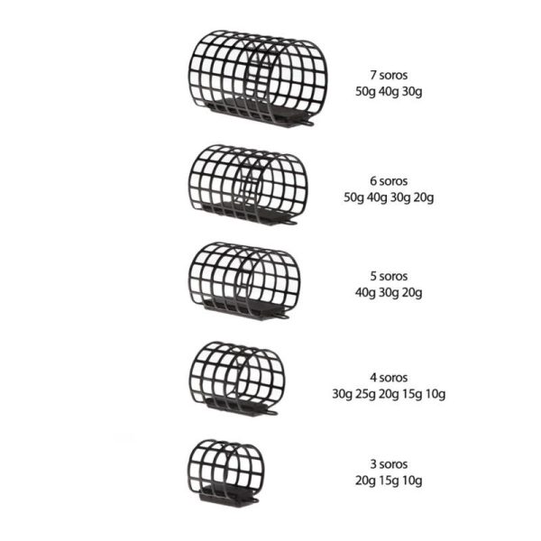 Serie Walter SW TUNEL FEEDER 4 row Side basket 20gr - Tunnel basket