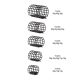 Serie Walter SW TUNEL FEEDER 5 row Side basket 30gr - Tunnel basket