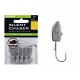 BKK Silent Chaser Microjig - Harpax Darting LRF 6#, 3g, 5pcs/pack Jig head