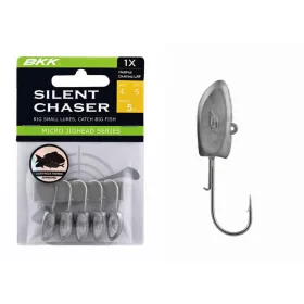   BKK Silent Chaser Microjig - Harpax Darting LRF 4#, 5g, 5pcs/pack Jig head