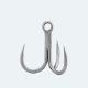 BKK RAPTOR-Z 2/0# 6 pcs/pack Triple hook