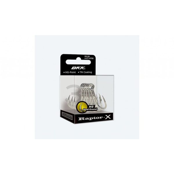 BKK RAPTOR-X 1/0# 6 pcs/pack Catfishing hook