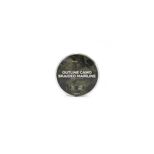 Avid Outline Camo Braided Mainline 30Lb 600M