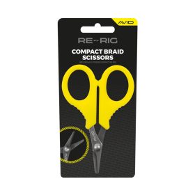 Avid Re-Rig Compact Braid Scissors Line Cutting Scissors
