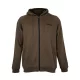 Avid Compound Zip Hoodie Brown Zip Hoodie L