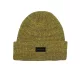 Avid Marl Knit Beanie Yellow Hat