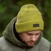 Avid Marl Knit Beanie Yellow Hat