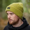 Avid Marl Knit Beanie Yellow Hat