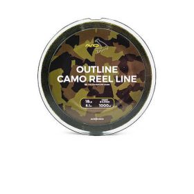 Avid Outline Camo Reel Line 18Lb 1000M Monofil Mainline