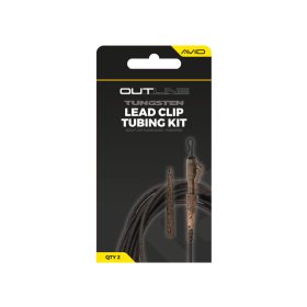 Avid Outline Lead Clip Tungsten Tubing Kit 2pcs