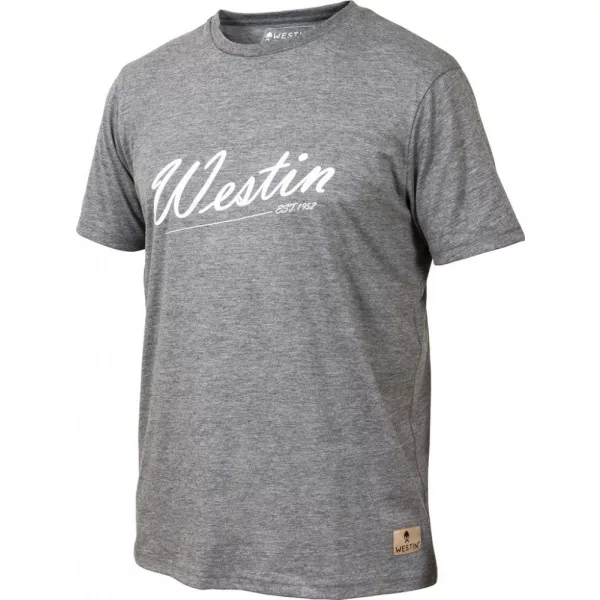 WESTIN Old School T-Shirt S Grey Melange Polo