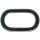 Prowess OVAL RIG RINGS 4.5MM X 25 Metal hoop / Hoop