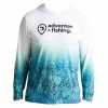 Adventer Fishing Hooded UV Resistant T-Shirt Bluefin Trevally XL