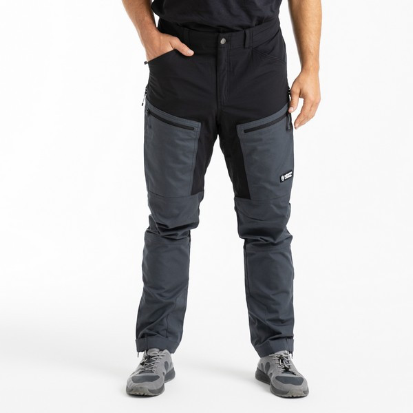 Adventer & Fishing Impregnated Trousers Dark Shadow And Black Trousers Trousers XL