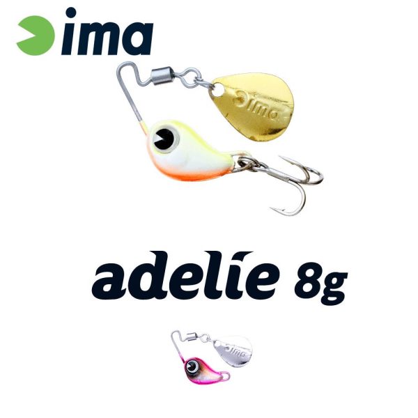 Ima Adelie 8 1.8cm 8gr 003 Pink & Pink Spinnerbait