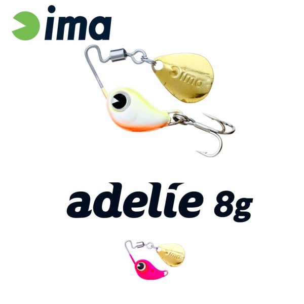 Ima Adelie 8 1,8cm 8gr 005 Matt Pink Sardine Spinnerbait