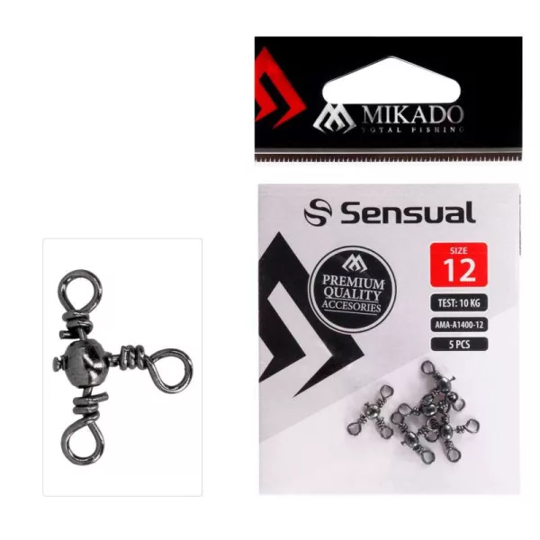 Mikado 10 Crossline Swivel 5pcs