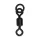 Mikado Micro 20 Black Ring Swivel 10pcs