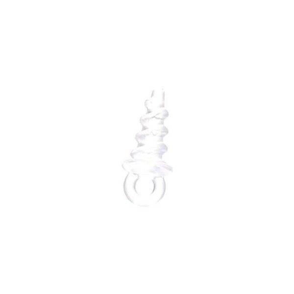 Mikado Bait Screw Transparent 11mm Bait Screw 10pcs