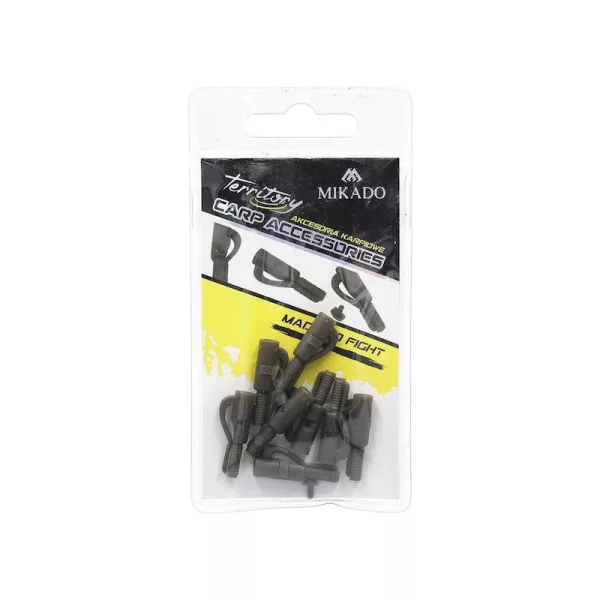 Mikado Pin Clip Brown Lead Clip 10pcs